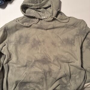 Katin Men’s Sage Green Tie-Dye Pullover Hoodie